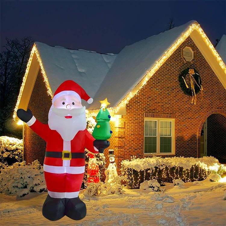 Hot Sale Christmas Decoration Inflatable Santa Claus Santa Christmas Ornaments