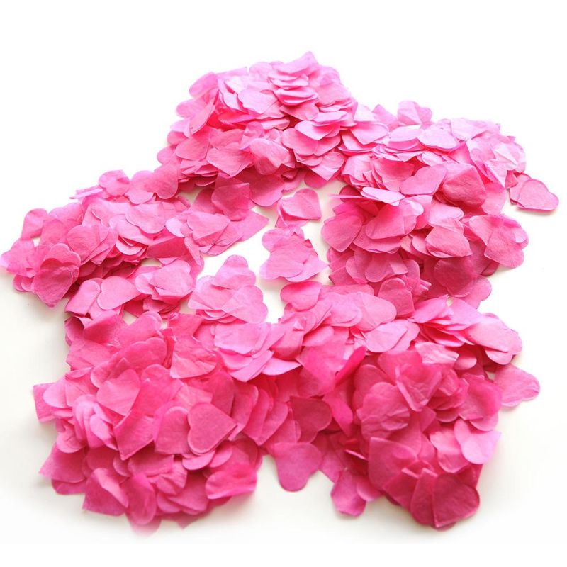 Round Push Popper Mixed Tissue Paper Confetti for Wedding Baby Shower Party Table Decorations