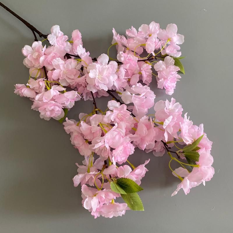 China Artificial Flower Factory Wholesale Cherry Blossom Flower