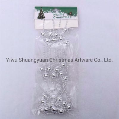 Hanging Christmas Decorative Beaded Roll Plastic Bead Chain