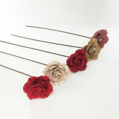 Festival Decoration Artificial Flower of Rose Pot