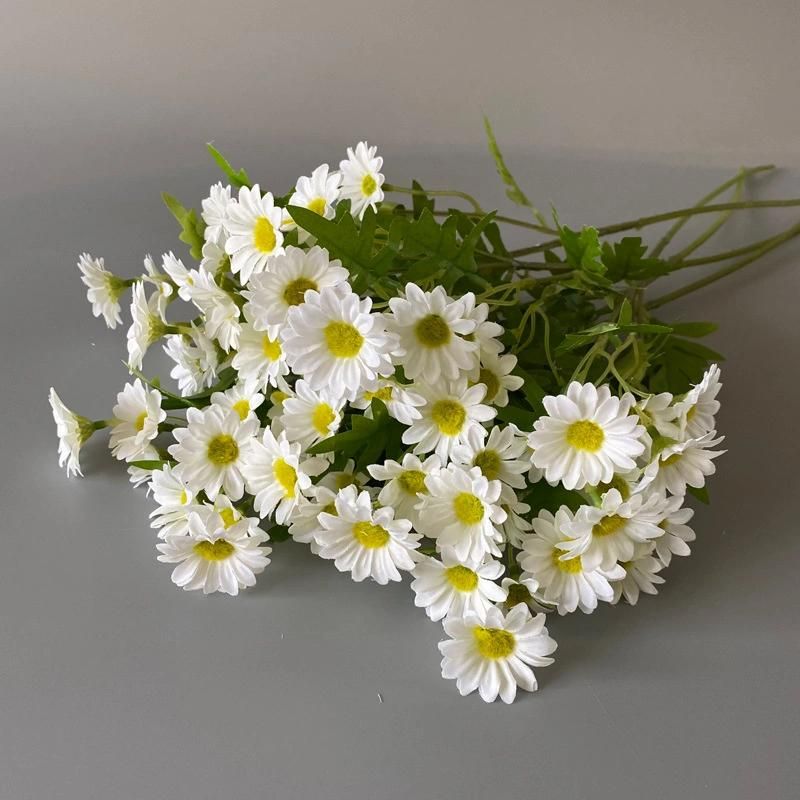 Factory Direct Supply Home Party Decor Flower Artificial Chrysanthemum Daisy Flower