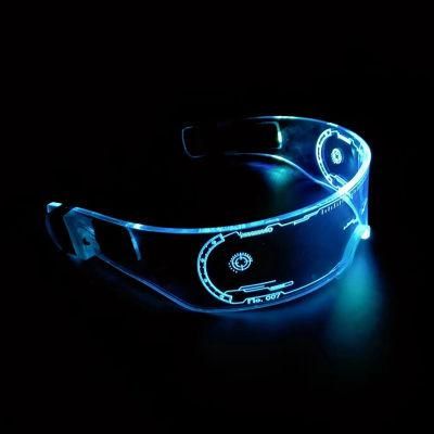 Glowing Light up Flash Blinking LED Glasses