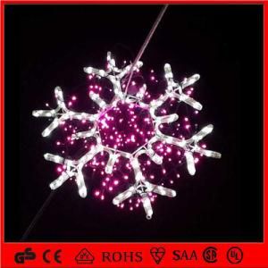2m High CE Rohsled Christmas Motif Light Snowflake Light Decoration