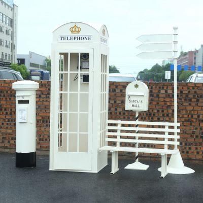 Customized Size London Telephone Booth for Wedding Decoration
