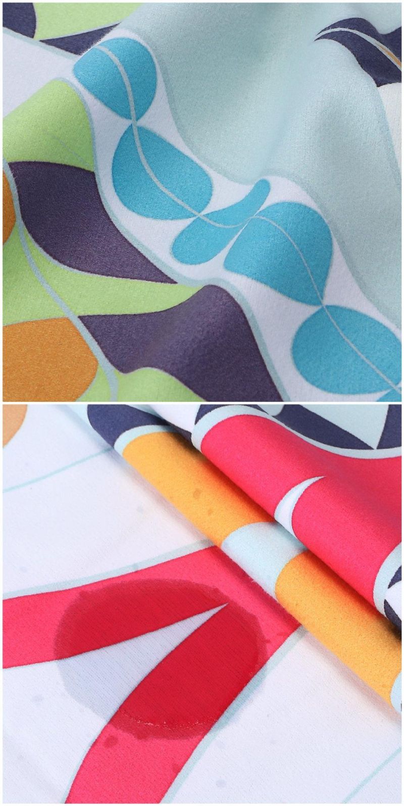 Custom Print Colorful Lightweight Super Soft Sweat Absorbent Yoga Mat Cover Fast Dry Non-Slip Microfiber Suede Yoga Mat Towel