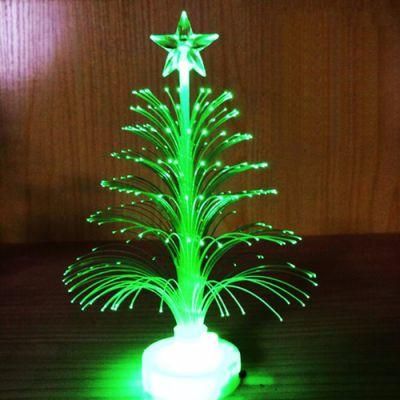 Mini Luminous Colorful Fiber Small Christmas Tree Light