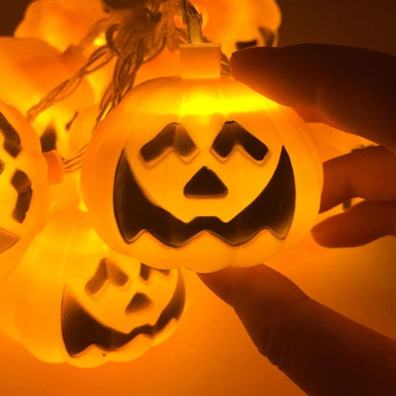 LED Christmas Light Pumpkin Lantern Pumpkin Lamp String