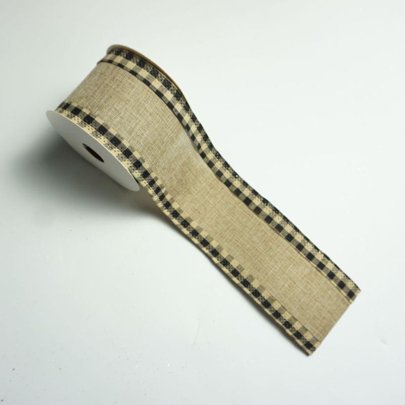 2.5inch 63mm Chinese Products Wholesale Scottish Tartan Plaid Lattice Ribbon