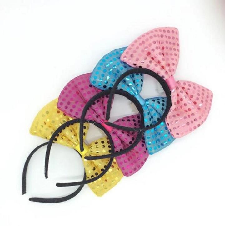 Party Supplies Tire, Light Flash Hair Band, Big Bow Knot Head Band for Promotion