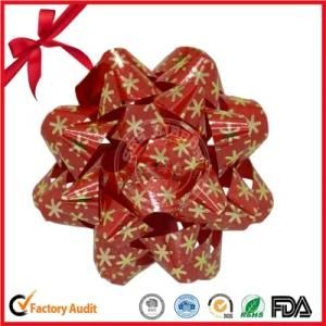 Dyeing Pet Film Laminated Star Bow of Gift Packaging