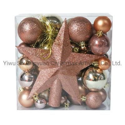 New Design High Sales Christmas Ball for Holiday Wedding Party Decoration Supplies Hook Ornament Craft Gifts