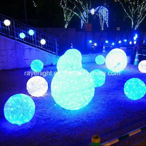 Changing Colorful RGB Garden Decoration LED Ball Light