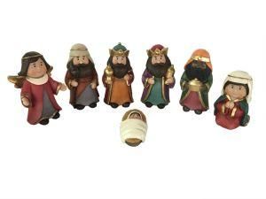 Holy Christmas Home Decor Polyresin Figurine Statue Sculpture Nativity Set