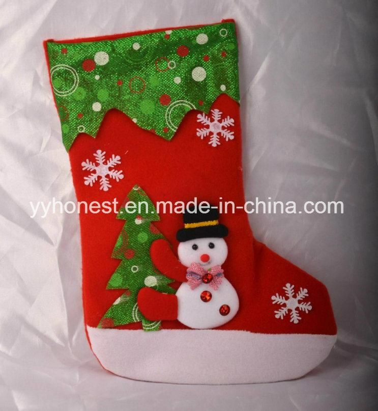 Personalised Christmas Santa Present Gift Christmas Stocking for Decoration