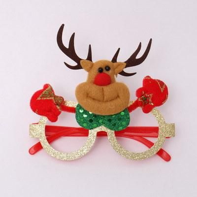 Cute Mideer Chrismtas Theme Glitter Paper Decorative Eye Glasses