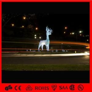LED Outdoor Standing Deocration 2D Motif Reindeer Light