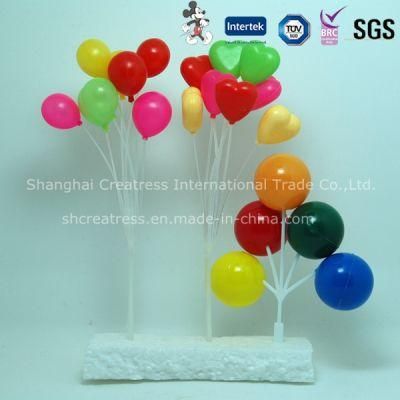 Cheap Plastic Round Christmas Decoration Supplies