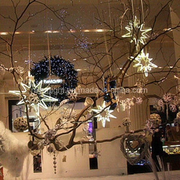 Wholesale Christmas Decoration LED Star Christmas Tree Topper Lights