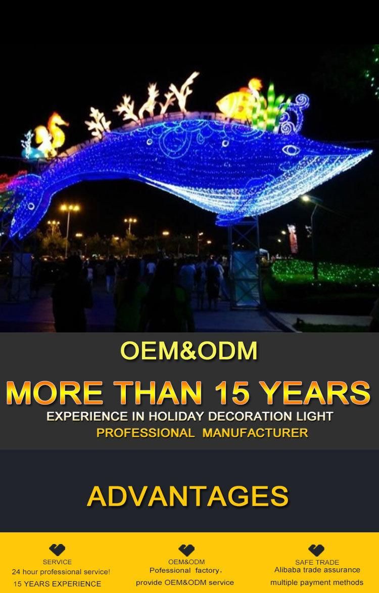 Ramadan Outdoor LED Lights Moon Shape Manufacturer