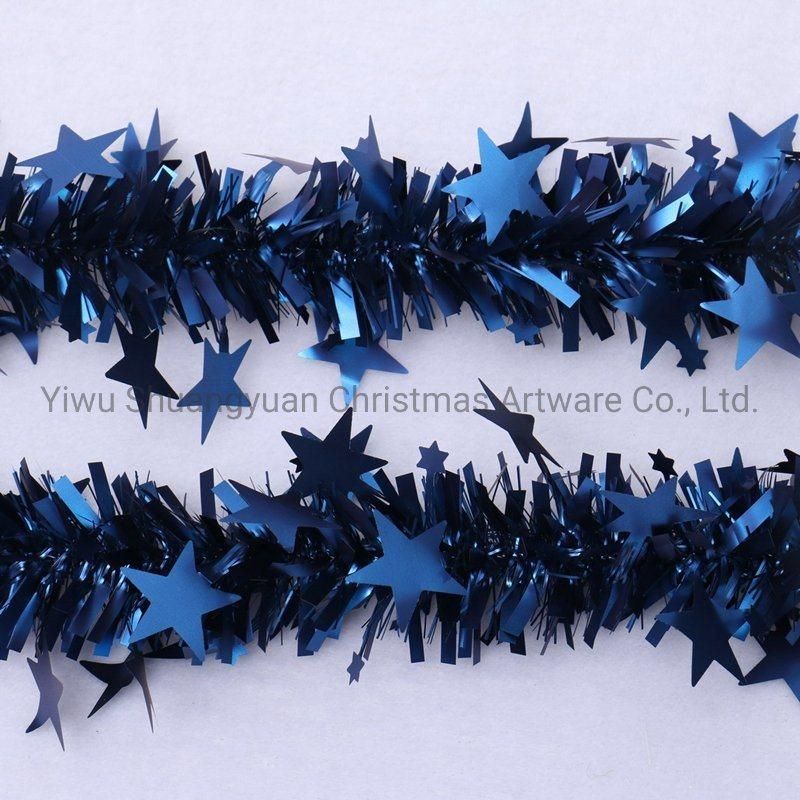 Christmas Pet Tinsel for Holiday Wedding Party Decoration Supplies Hook Ornament Craft Gifts