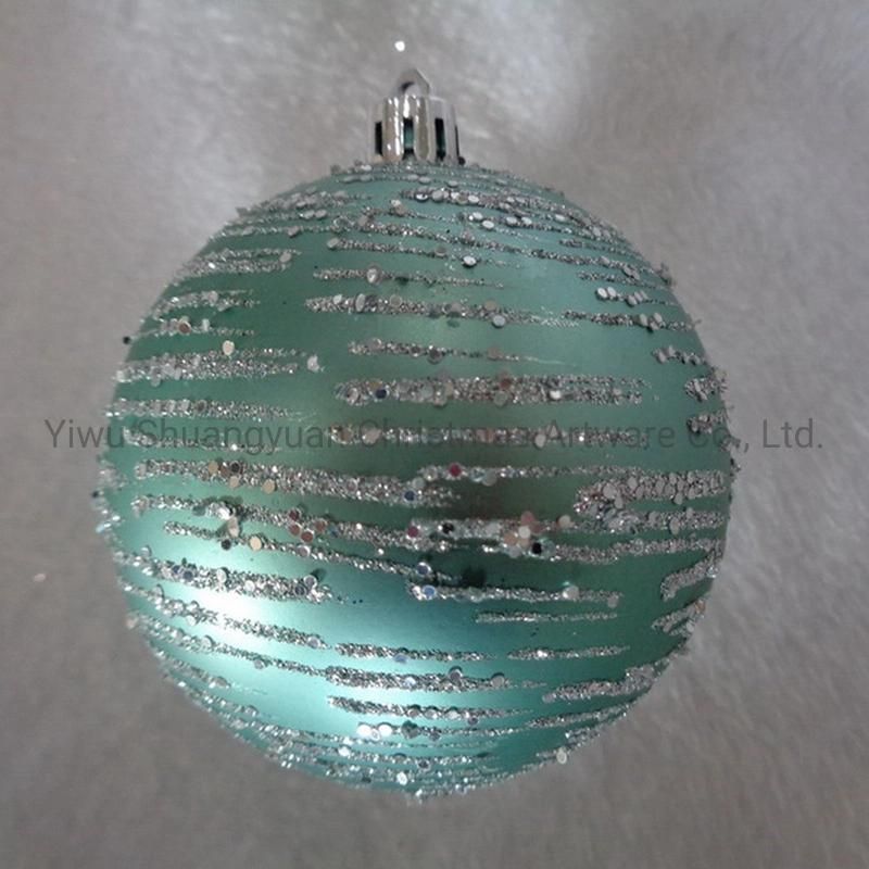 Artificial Christmas Baubles Balls for Holiday Wedding Party Decoration Supplies Hook Ornament Craft Gifts