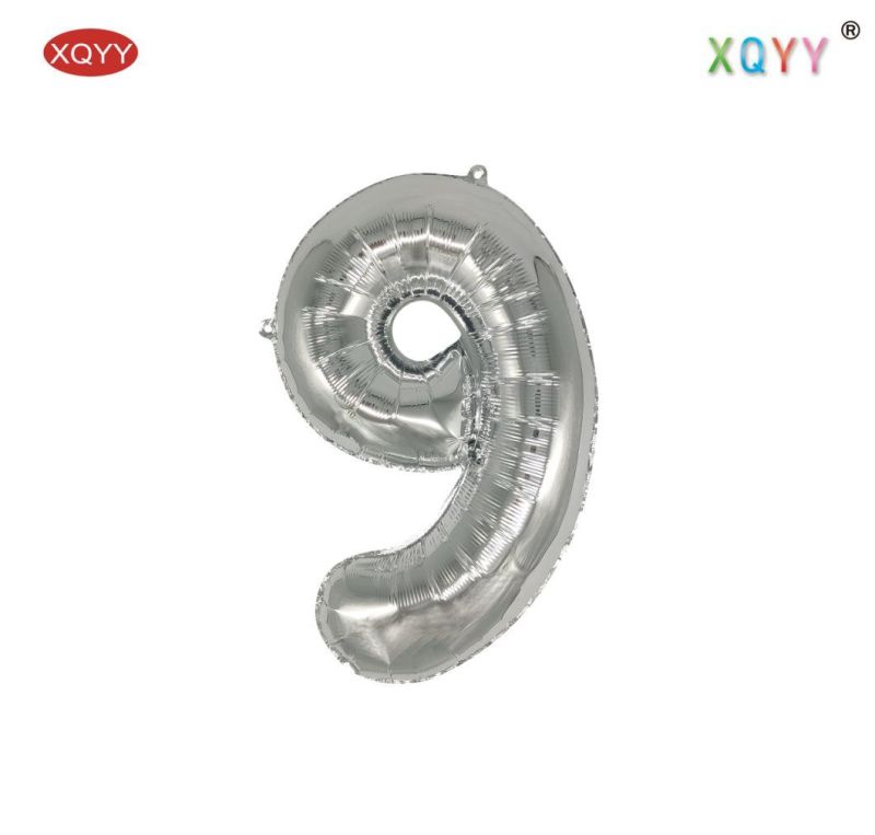 Romantic Numerical Balloons Birthday Foil Balloons Advertising Balloon