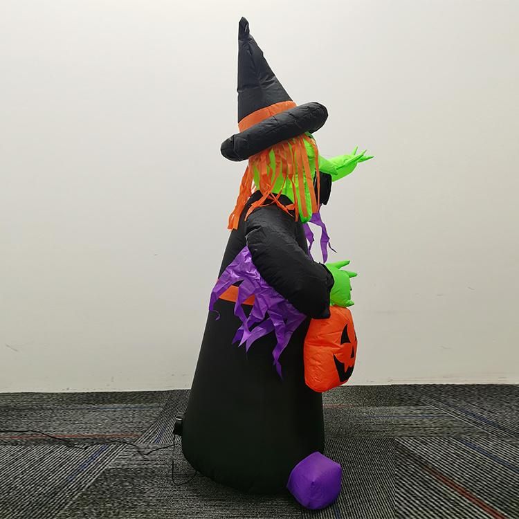 Halloween Witch Halloween Inflatable Outdoor Halloween Decorations Outdoor