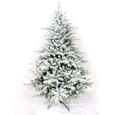 Yh2162 Christmas Decoration White Snow Christmas Tree Flocked Christmas Tree Artificial Christmas Tree