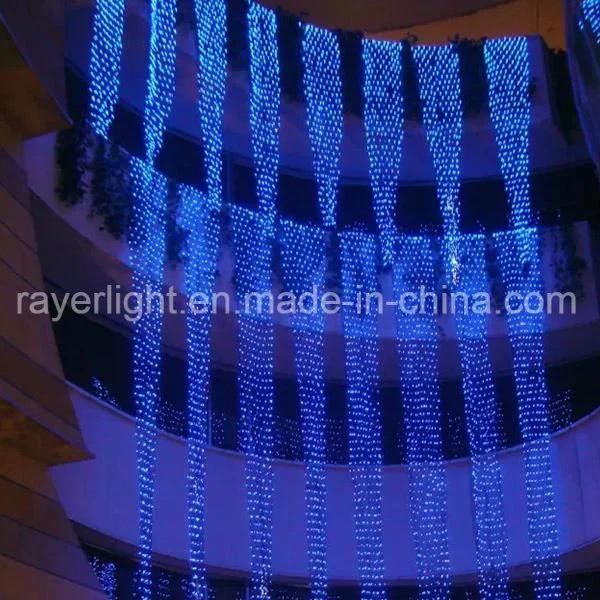 Christmas Festival Decoration Customized Triangle LED Mesh Net Light