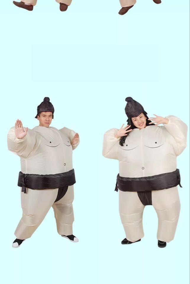 Funny Inflatable Japaness Wrestler Sumo Costume for Halloween Party