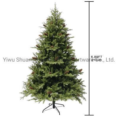 New Design Quality Christmas Pet+PVC Tree for Holiday Wedding Party Halloween Decoration