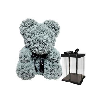 2020 Luxurious Gift Idea Handcrafted 40 Cm PE Foam Teddy Bear Rose Bear