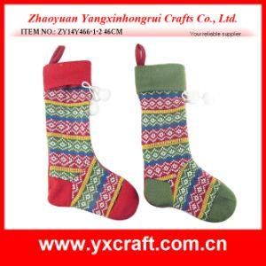 Christmas Decoration (ZY14Y466-1-2) Xmas Stocking European Christmas Decorations