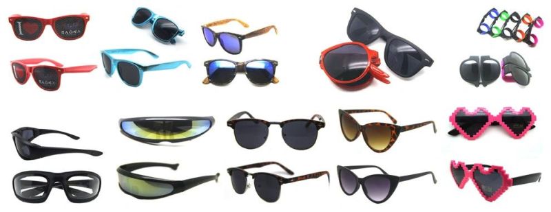 Cheap Easy Use with Own Brand Logo PC Frame Promotion Sunglasses