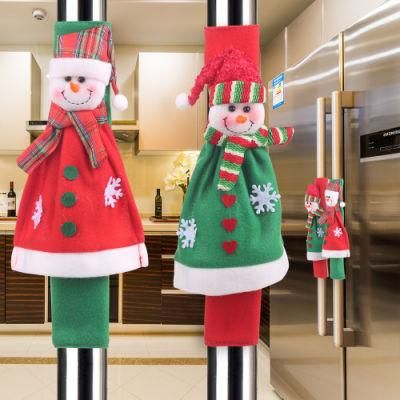 Ourwarm Best Quality Promotional Christmas Cute Refrigerator Handle Covers