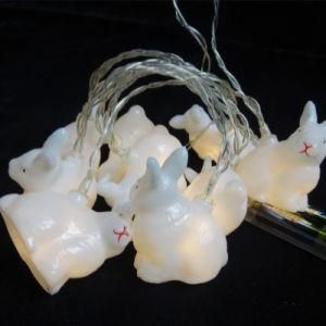 Christmas Light Decorate Rabbit Battery Lights