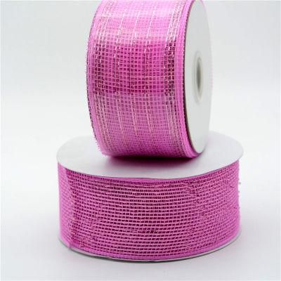 Hot Sale Mesh Ribbon for Christmas Decoration