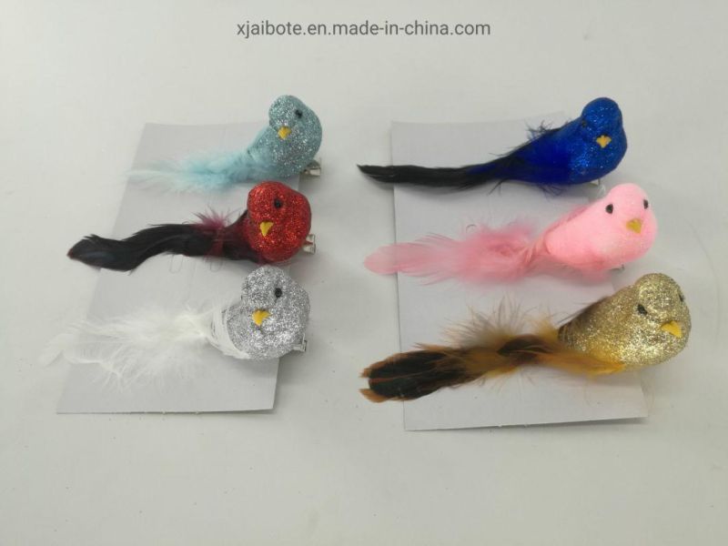 Wholesale Hand-Painted Hanging Foam Bird Shaped