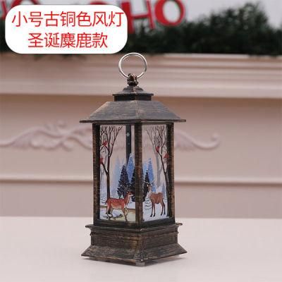 Wholesale Elk Santa Small LED Candle Christmas Decorations Indoor