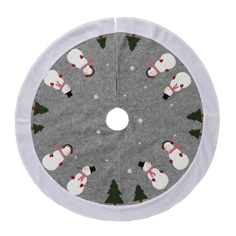 Cross Border New Products Christmas Tree Skirt Christmas Tree Skirt Hotel Shopping Mall Home Decoration Christmas Tree Feet