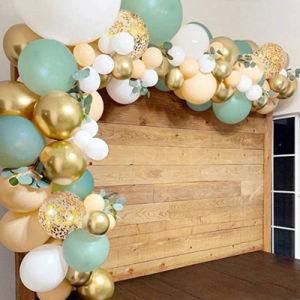 111PCS Foil Metal Balon for Baby Shower Wedding Birthday Party Decor
