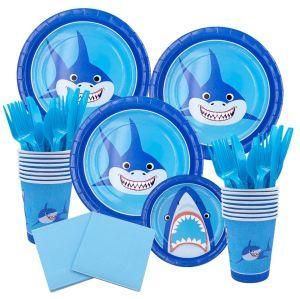 Amazon Shark Party Birthday Tableware Decoration Disposable Paper Plate Cup