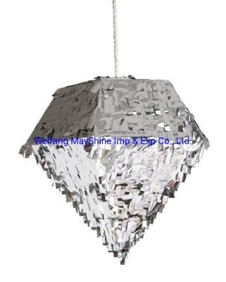 Diamond Foil Metallic Party Decoration Pinata Hanging Pinata