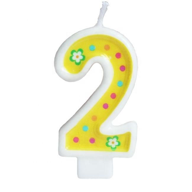 Popular Unique Cake Number Candle for Birthday