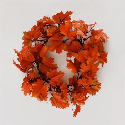 Factory Suppliers Handmade Ornaments Fall Decoration Autumn Wreath