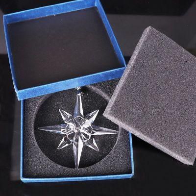 Crystal Snowflake Pendant for Christmas Gifts