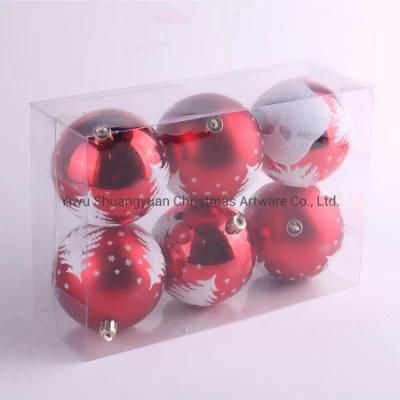 Home Decoration Hanging Plastic Christmas Ball