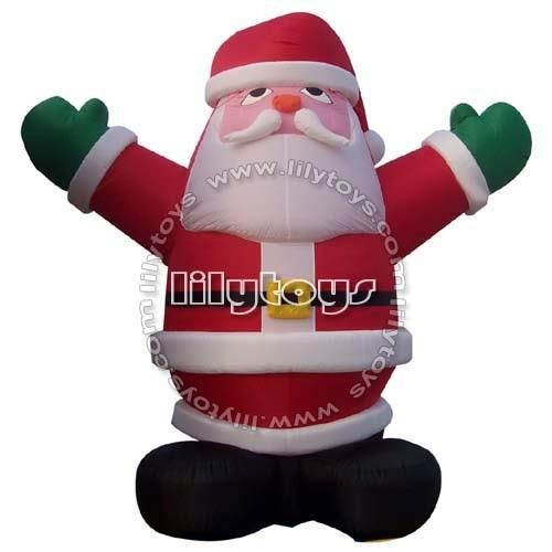 Cheap Christmas Inflatables Santa for Sale