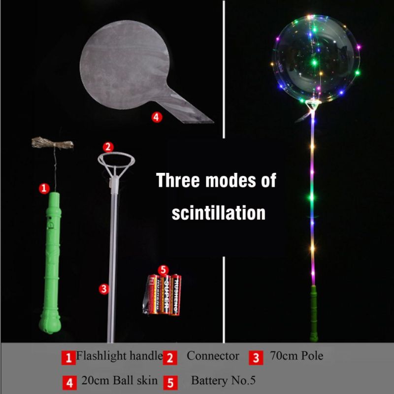 Party LED String Light up Bobo Balloon Toy